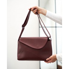 Женская сумка «Рейчел» бордовая